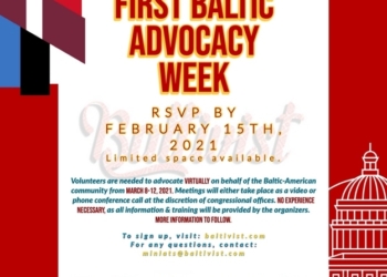 Call to Action:  Joint Baltic American National Committee Virtual Advocacy Day