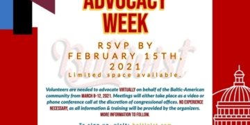 Call to Action:  Joint Baltic American National Committee Virtual Advocacy Day