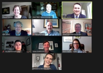 Baltic Americans Converge (Virtually) on Congress