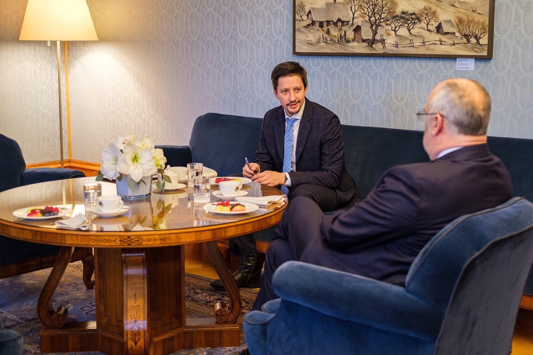 President Karis kohtus asekantsler Luukas Kristjan Ilvesega