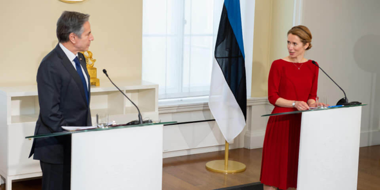 VES TODAY: Secretary of State Antony Blinken Visited Tallinn, and More Than 12,000 Ukrainian War Refugees Have Arrived in Estonia