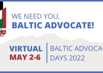 5th Baltic Advocacy Days will be held virtually from May 2-6, 2022