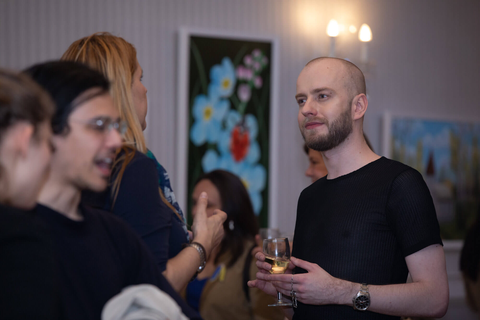 GALERII: Uno Habakukk avas NY Eesti Majas näituse “Looduse rüpes”