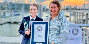 Merle Liivand Sets Her Fourth Mermaid Swim Record