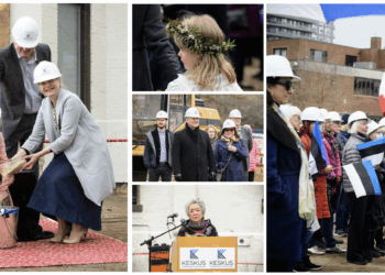 Enthusiastic Gathering of Estonians and Friends Marks KESKUS Ceremonial Groundbreaking in Toronto