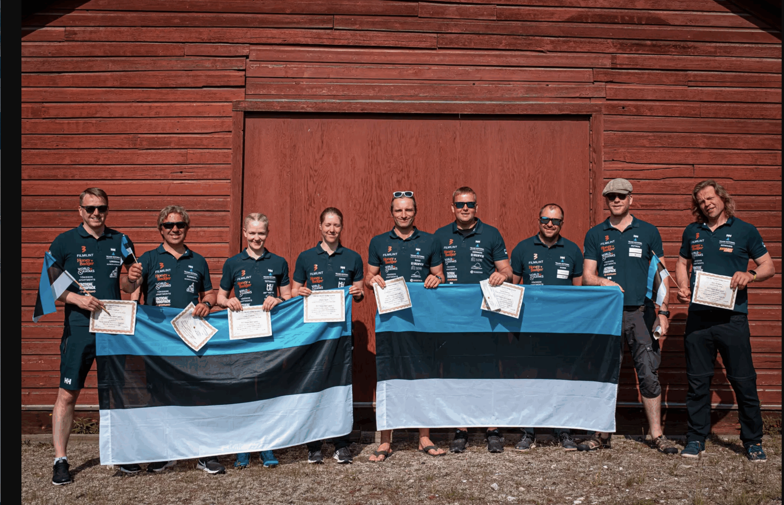 Eestlased võidutsesid Kanadas maailma pikimal aerutamise maratonil
