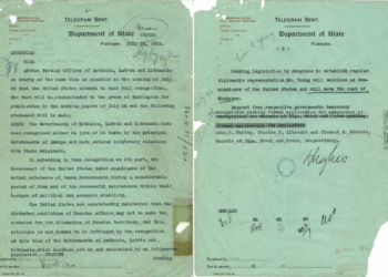 100 YEARS of CONTINUOUS U.S.-BALTIC DIPLOMATIC RELATIONS