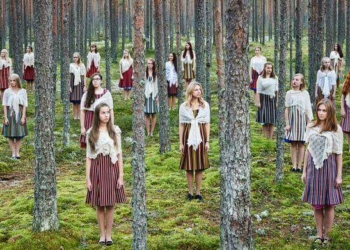 Estonian TV Girls’ Choir concert at Stanford University Libraries