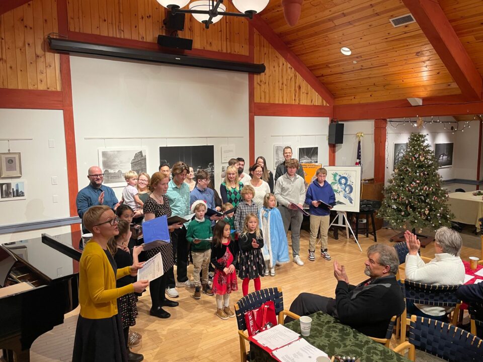 Ilma valgete jõuludeta oli ikka rõõmus meeleolu BESi jõulupeol