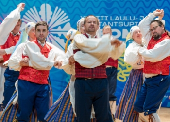 Press conference for the 2025 Estonian Song and Dance Festival. January 10, 2024. Photo Rene Mitt