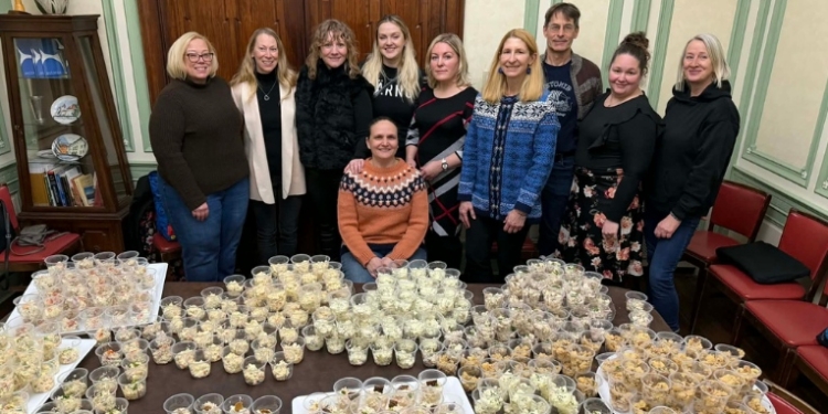 Kartulisalati konkurss tõi inimesed kokku ka pakast trotsides