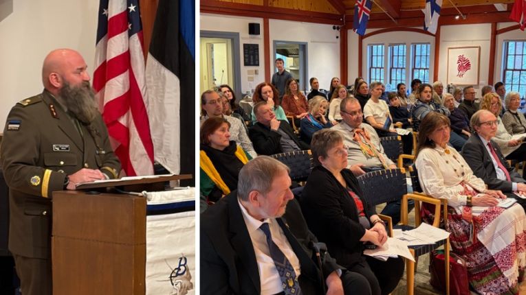 BES tähistas Eesti Vabariigi 108. aastapäeva piduliku koosviibimisega