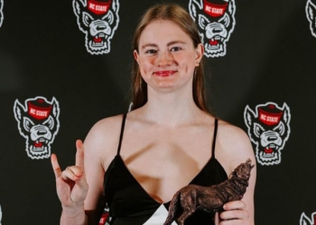Estonian swimmer Eneli Jefimova named NC State Rookie of the Year