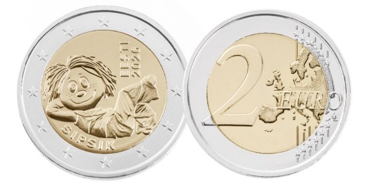 Eesti Pank is issuing a two-euro coin for Sipsik